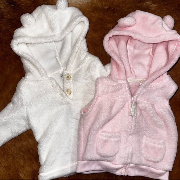 Carters fleece pullover and vest - toddler 6 months - Picture 1 of 8
